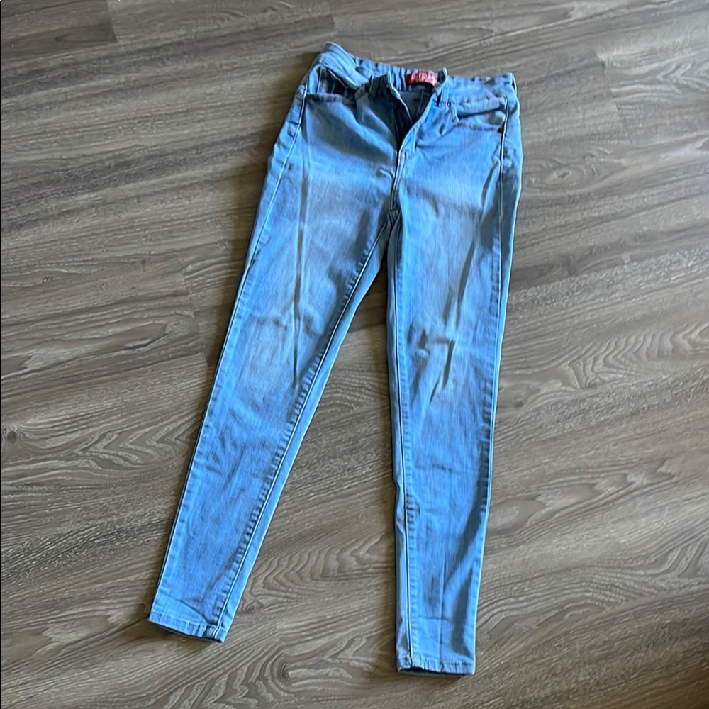 Wax Jean Blue Skinny Fit Denim